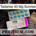 Tadarise 40 Mg Sunrise new07